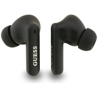 Handsfree Bluetooth Guess 4G Classic Metal Logo, TWS, Zwart