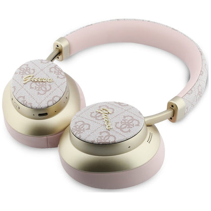 Freisprech-Bluetooth Guess 4G Gold Script Metal, A2DP, Rosa