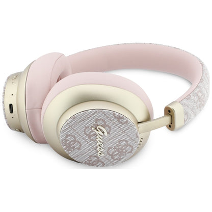 Freisprech-Bluetooth Guess 4G Gold Script Metal, A2DP, Rosa
