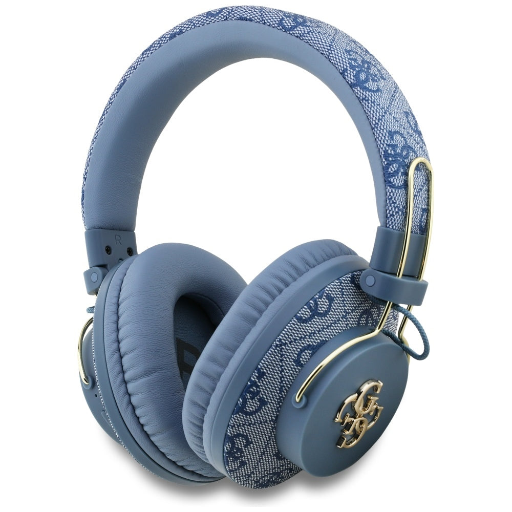 Handsfree Bluetooth Guess 4G Metal Logo, A2DP, Blauw
