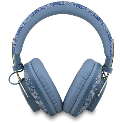 Handsfree Bluetooth Guess 4G Metal Logo, A2DP, Blauw