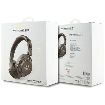 Handsfree Bluetooth Guess 4G Metal Logo, A2DP, Bruin
