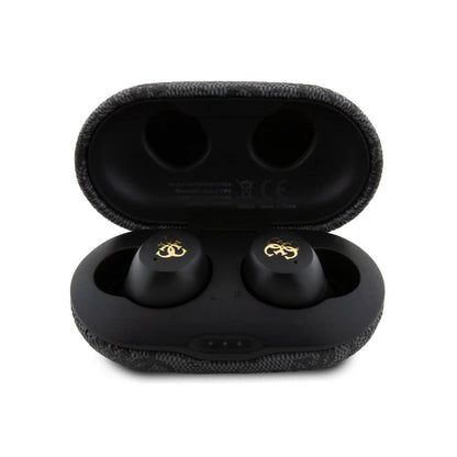 Écouteurs Bluetooth Guess 4G Metal, TWS, Noir