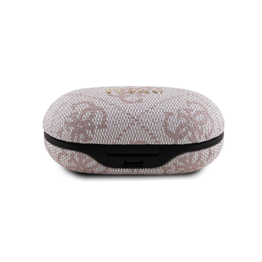 Handsfree Bluetooth Guess 4G Metal, TWS, Roze