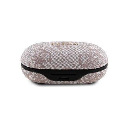 Handsfree Bluetooth Guess 4G Metal, TWS, Roze