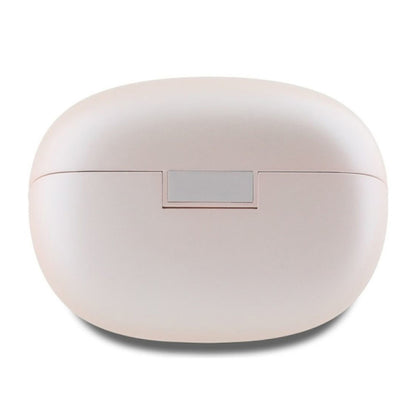 Handsfree Bluetooth Guess Capsule Logo Imprimé, TWS, ANC, Rose