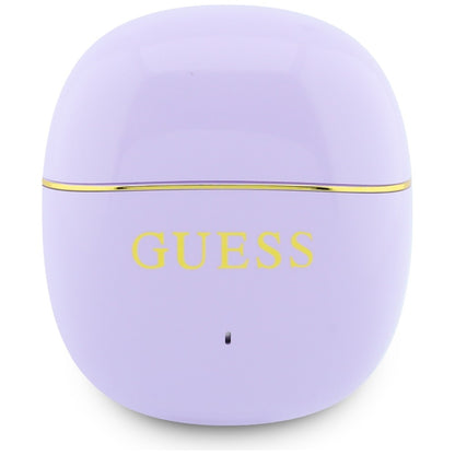 Handsfree Bluetooth Guess Glossy Gold Line Classic, TWS, Paars