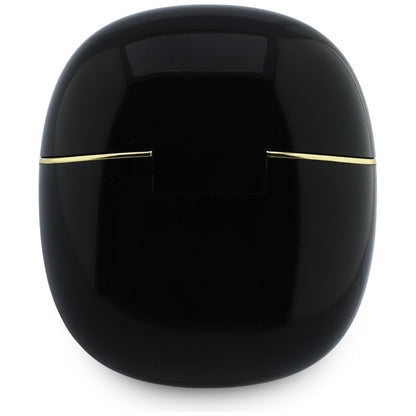 Handsfree Bluetooth Guess Glossy Gold Line Classic, TWS, Zwart