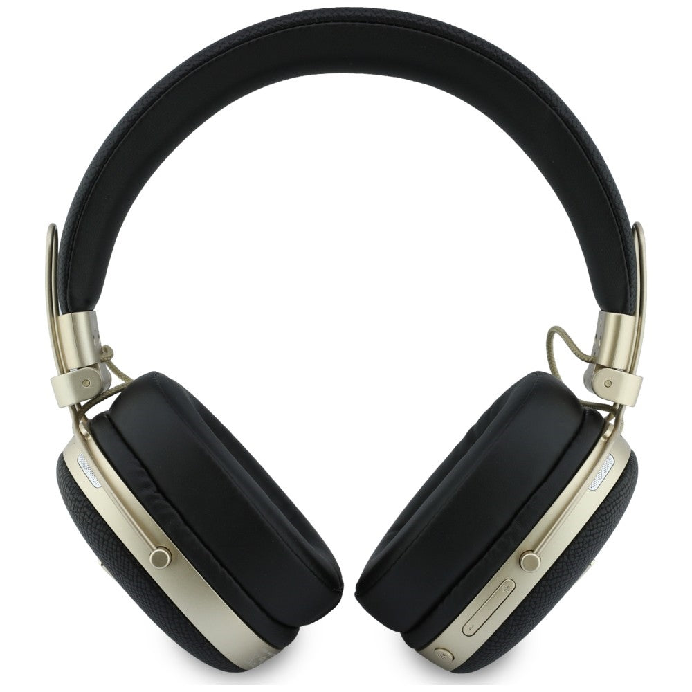 Handsfree Bluetooth Guess Gegranuleerd Driehoek Logo, A2DP, Zwart