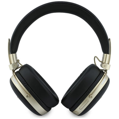 Handsfree Bluetooth Guess Gegranuleerd Driehoek Logo, A2DP, Zwart