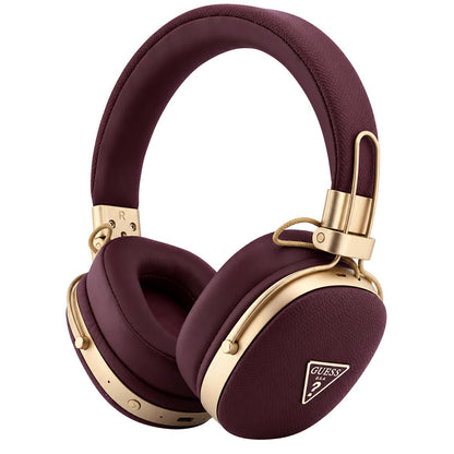 Bluetooth-Freisprecheinrichtung Guess Grained Triangle Logo, A2DP, Bordeauxrot