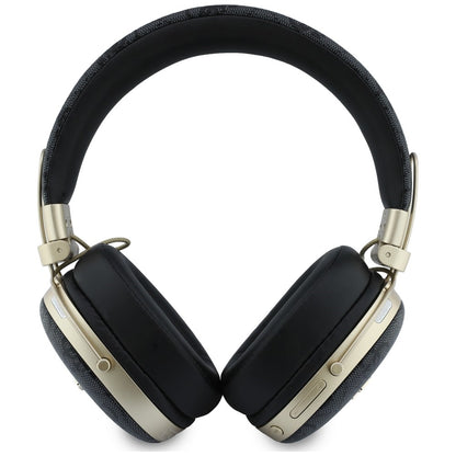 Casque Bluetooth Guess Metal 4G Script Logo, A2DP, Noir