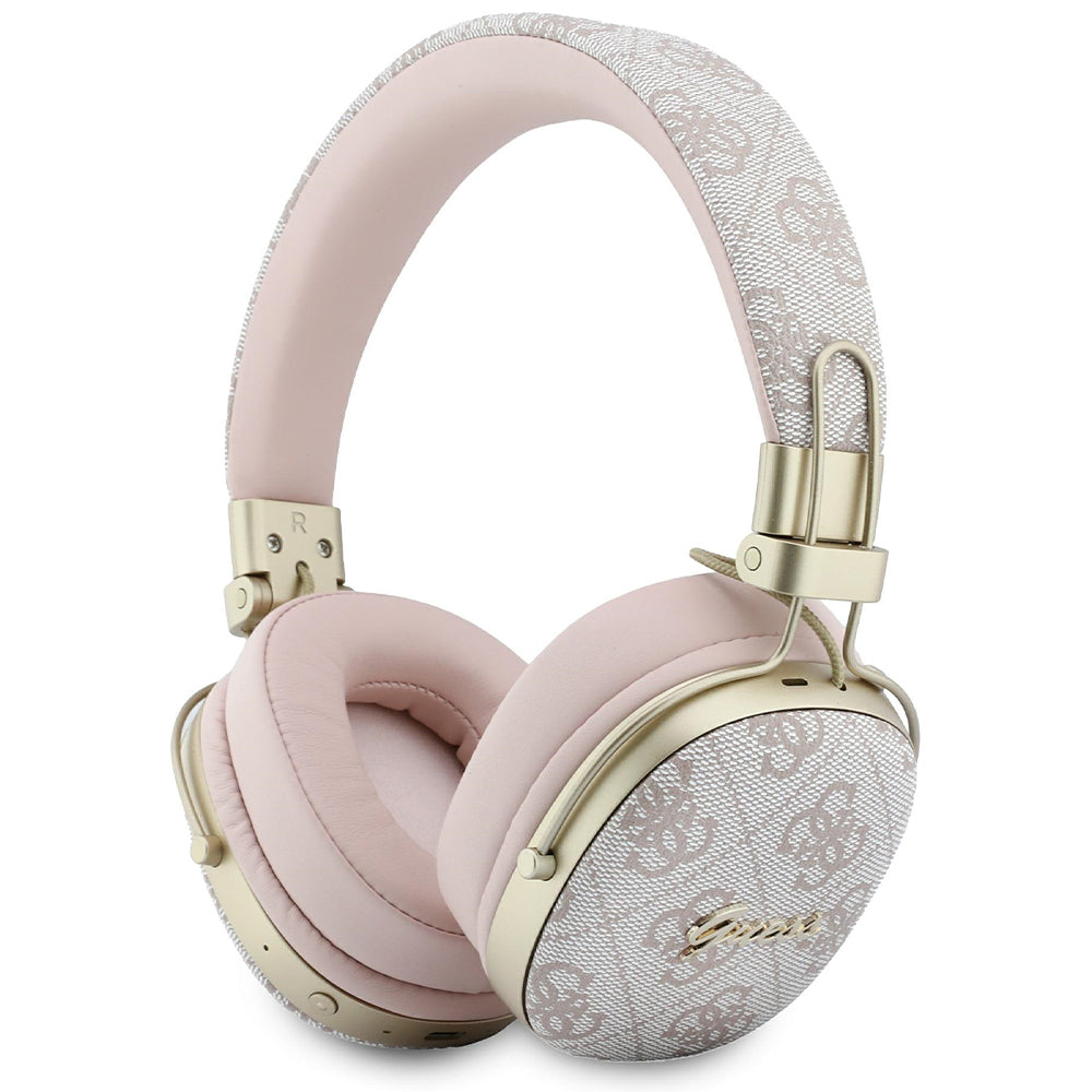 Bluetooth-Freisprecheinrichtung Guess Metal 4G Script Logo, A2DP, Rosa