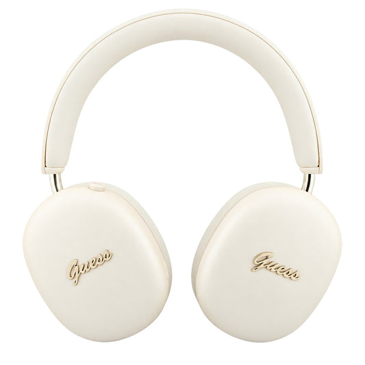 Handsfree Bluetooth Guess Metal Script Logo, A2DP, Beige