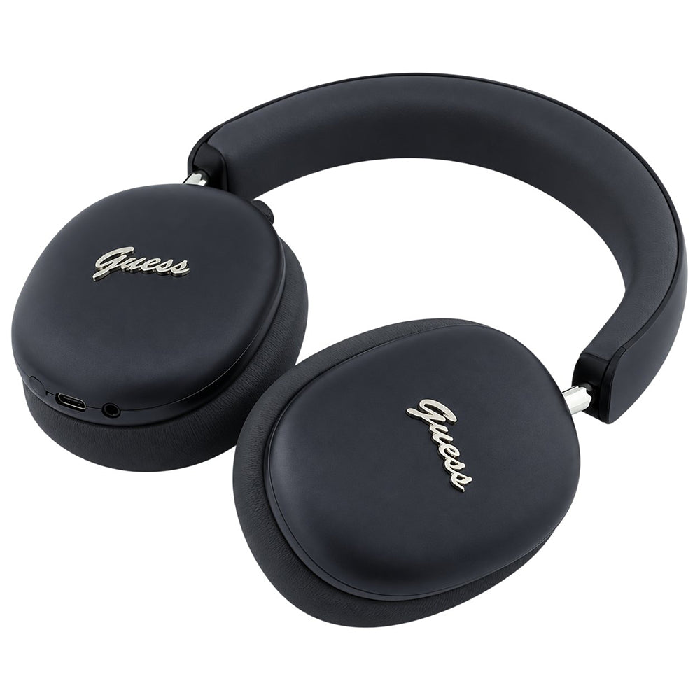 Bluetooth-Freisprecheinrichtung Guess Metal Script Logo, A2DP, Schwarz
