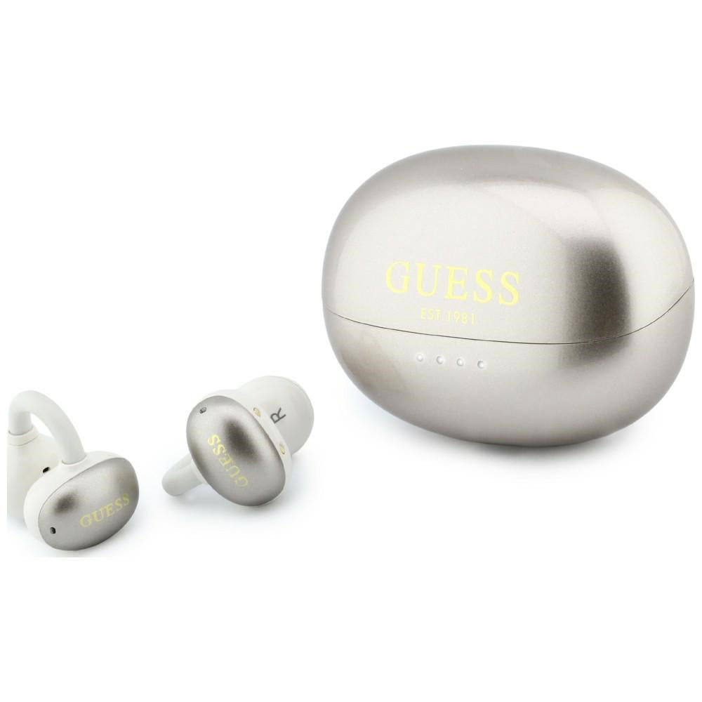 Handsfree Bluetooth Guess Metallic Finish Geëlectroplateerde Onderdelen Classic, TWS, Goud
