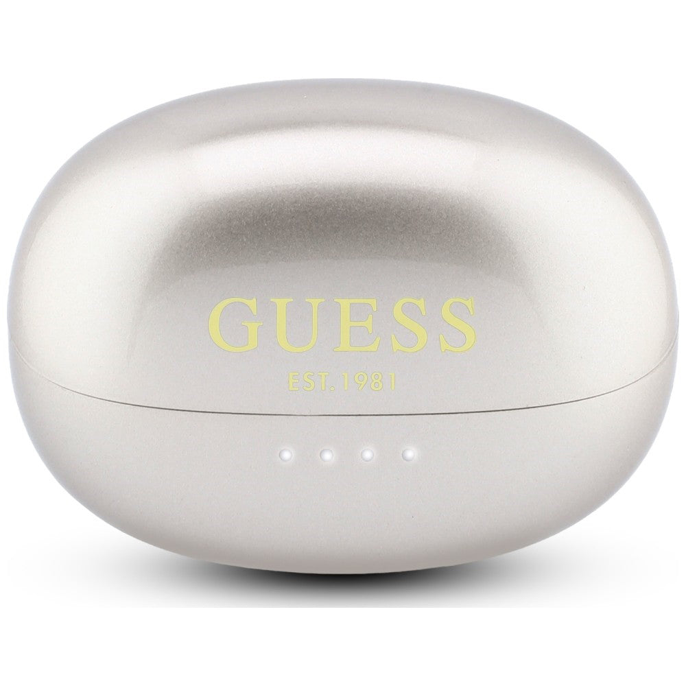Handsfree Bluetooth Guess Metallic Finish Geëlectroplateerde Onderdelen Classic, TWS, Goud