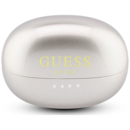 Handsfree Bluetooth Guess Metallic Finish Geëlectroplateerde Onderdelen Classic, TWS, Goud