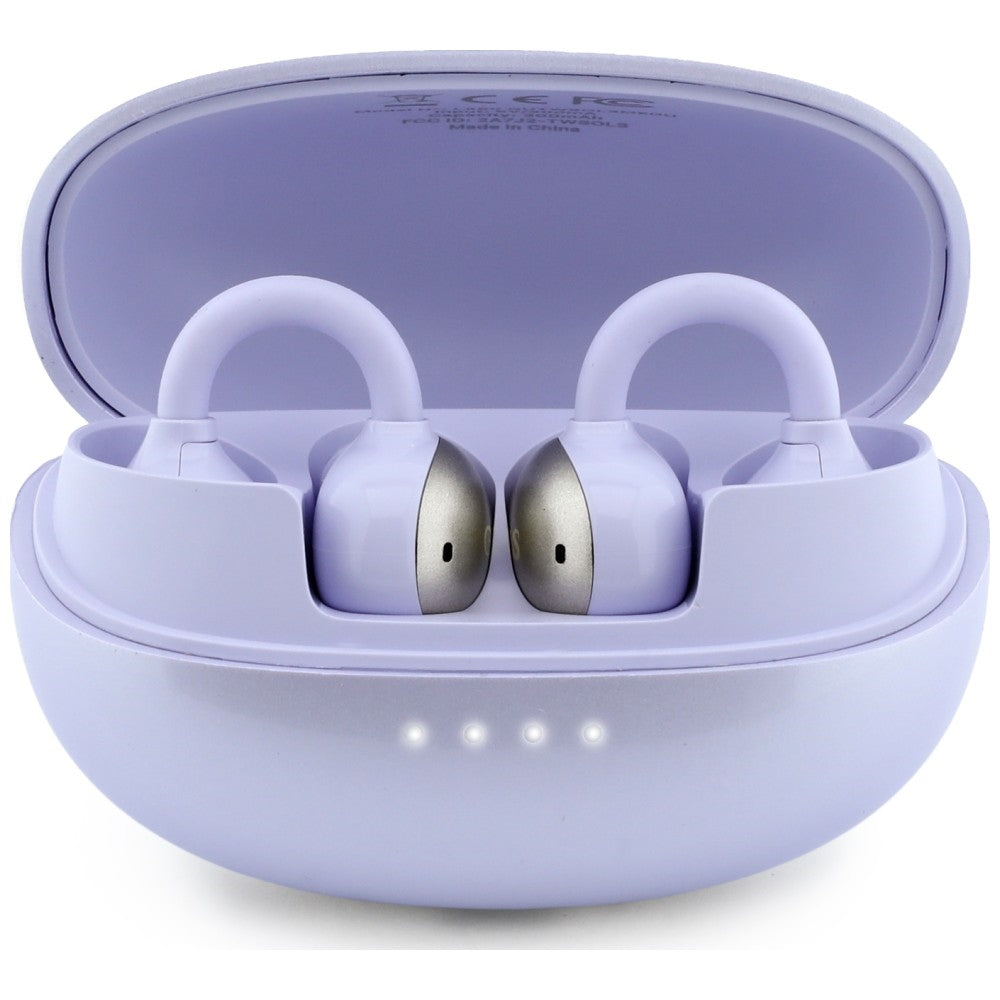 Casque Bluetooth mains libres Guess Finition Métallique Parties Électroplaquées Classique, TWS, Violet