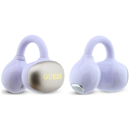 Casque Bluetooth mains libres Guess Finition Métallique Parties Électroplaquées Classique, TWS, Violet