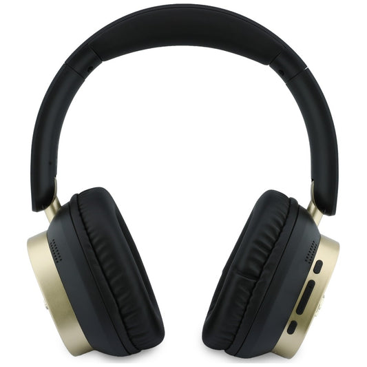 Handsfree Bluetooth Guess Rectangle Metal Script, A2DP, Zwart