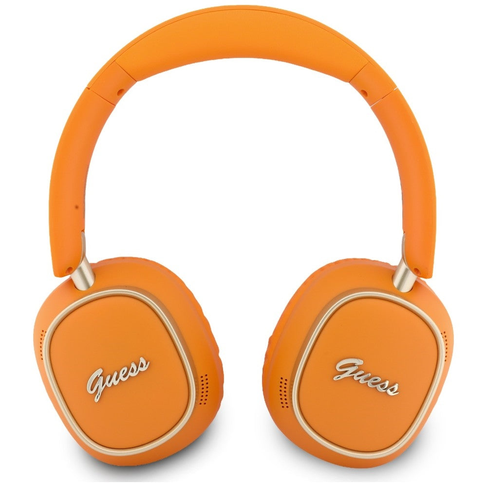 Handsfree Bluetooth Guess Rectangle Metal Script, A2DP, Orange