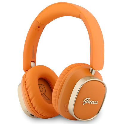 Handsfree Bluetooth Guess Rectangle Metal Script, A2DP, Orange