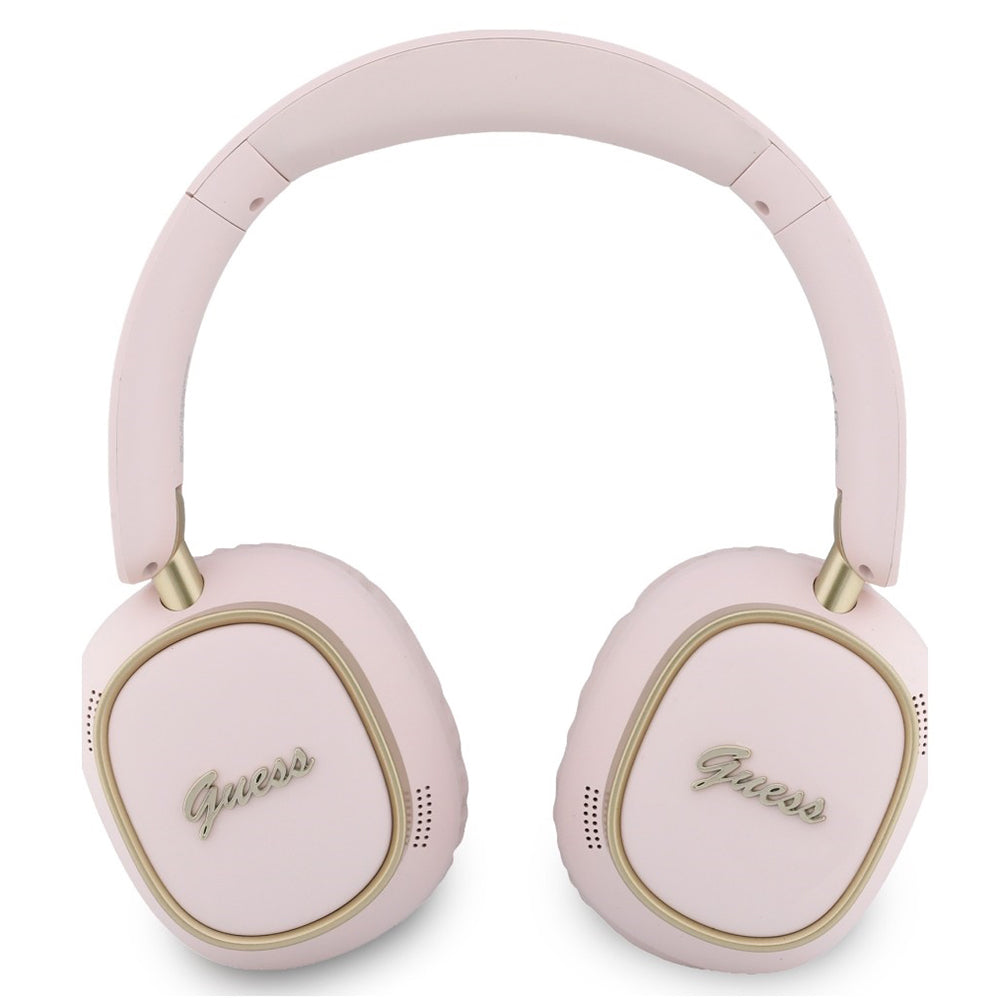Freisprech-Bluetooth Guess Rectangle Metal Script, A2DP, Rosa