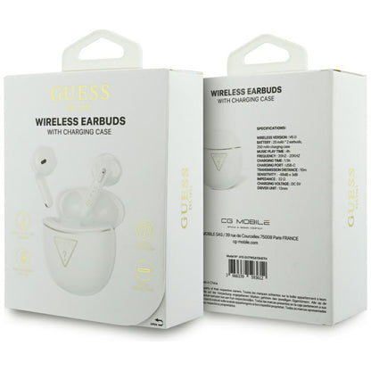Handsfree Bluetooth Guess Script Print, TWS, Wit