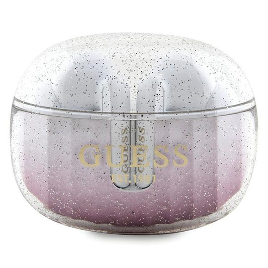 Handsfree Bluetooth Guess, TWS, Roze