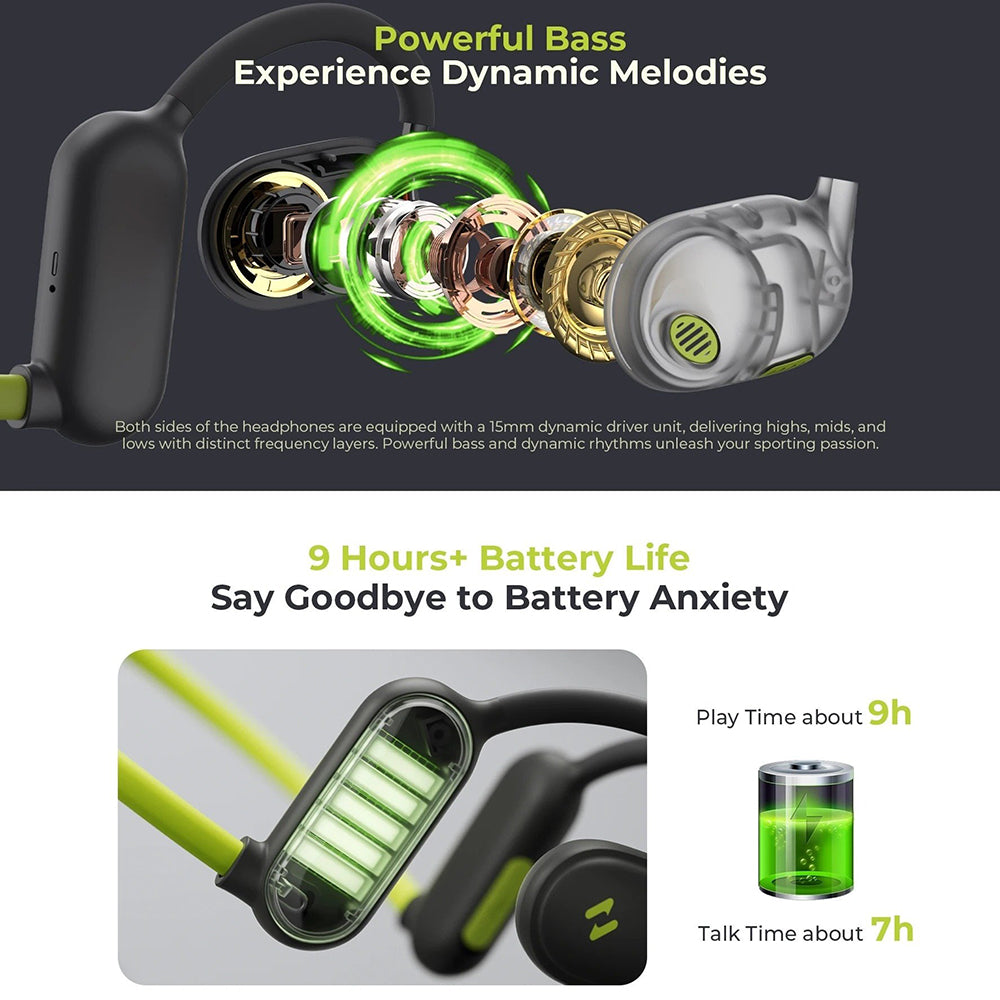 Handsfree Bluetooth HAVIT E553BT Freego Pro, A2DP, Groen