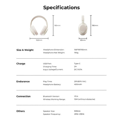 Handsfree Bluetooth HAVIT H619BT, A2DP, Wit