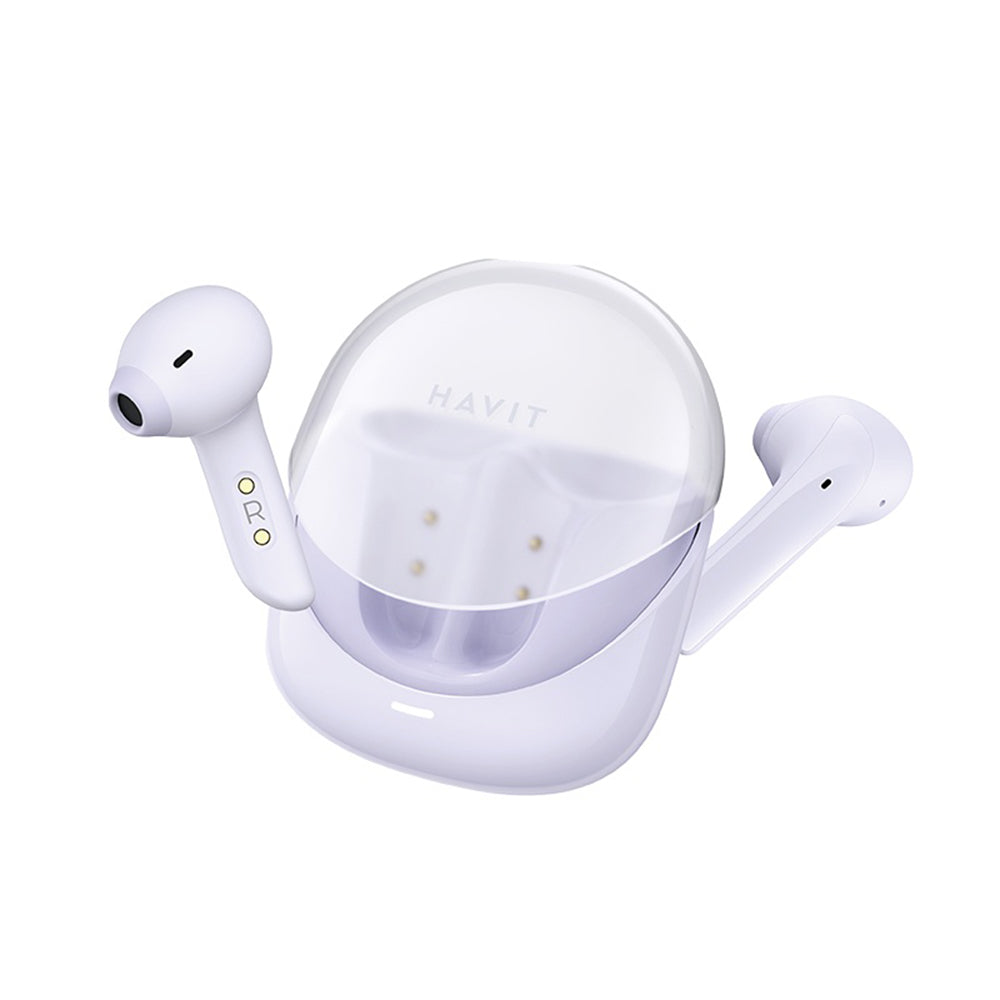 Handsfree Bluetooth HAVIT Modern Buds TW974, TWS, Purple