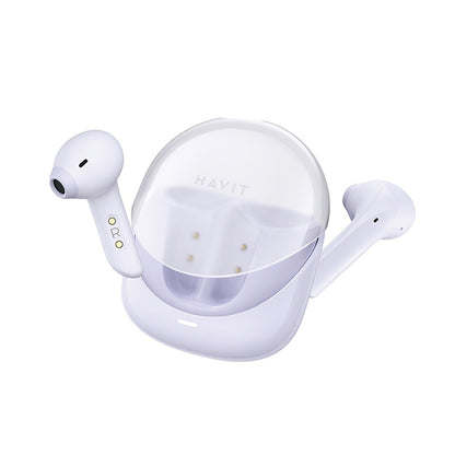 Handsfree Bluetooth HAVIT Modern Buds TW974, TWS, Purple