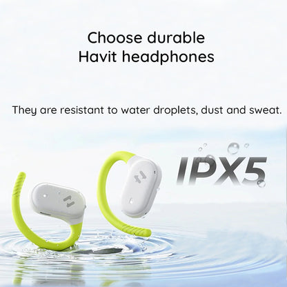 Handsfree Bluetooth HAVIT OWS915, TWS, Gris