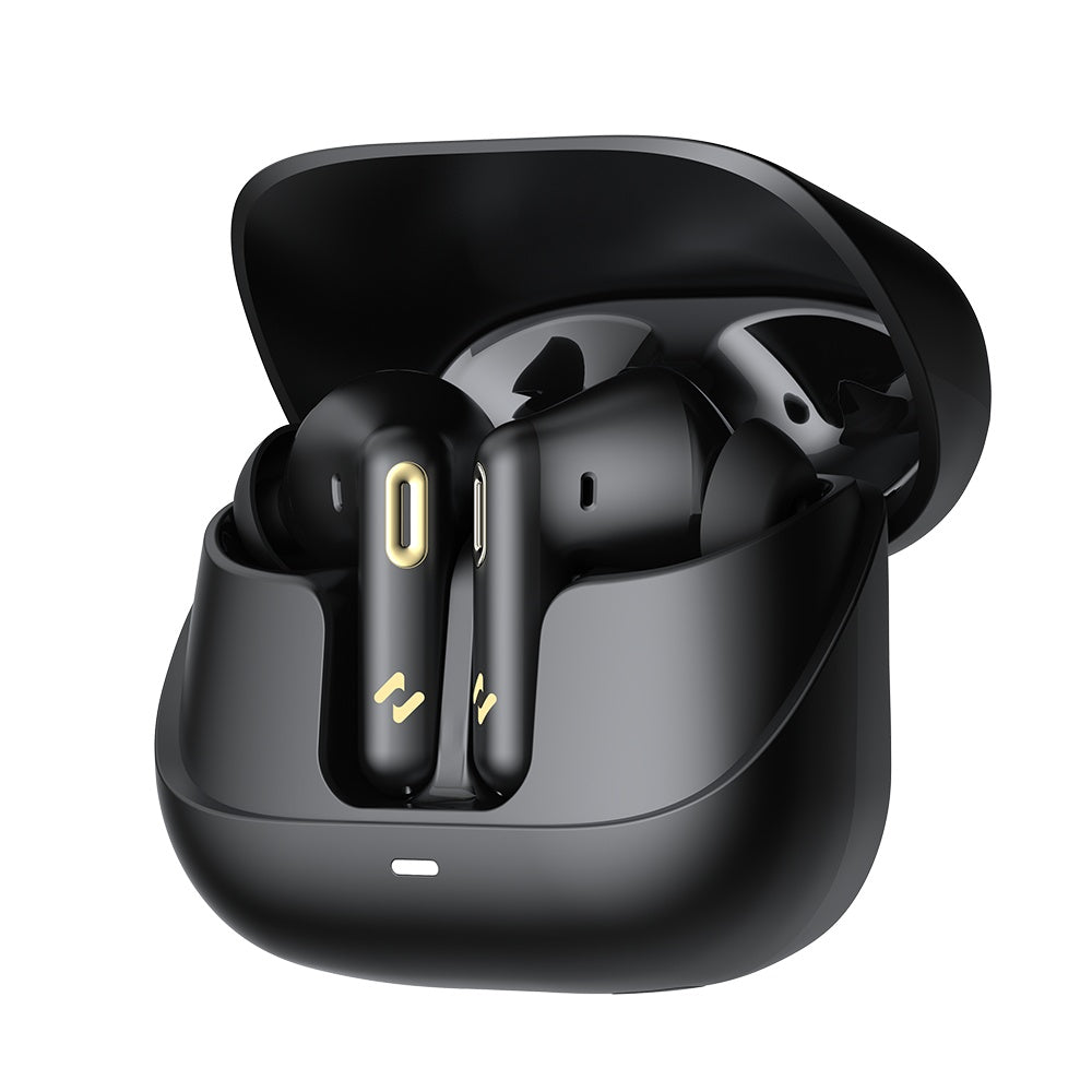 Handsfree Bluetooth HAVIT TW906 Pro, TWS, ANC, Schwarz