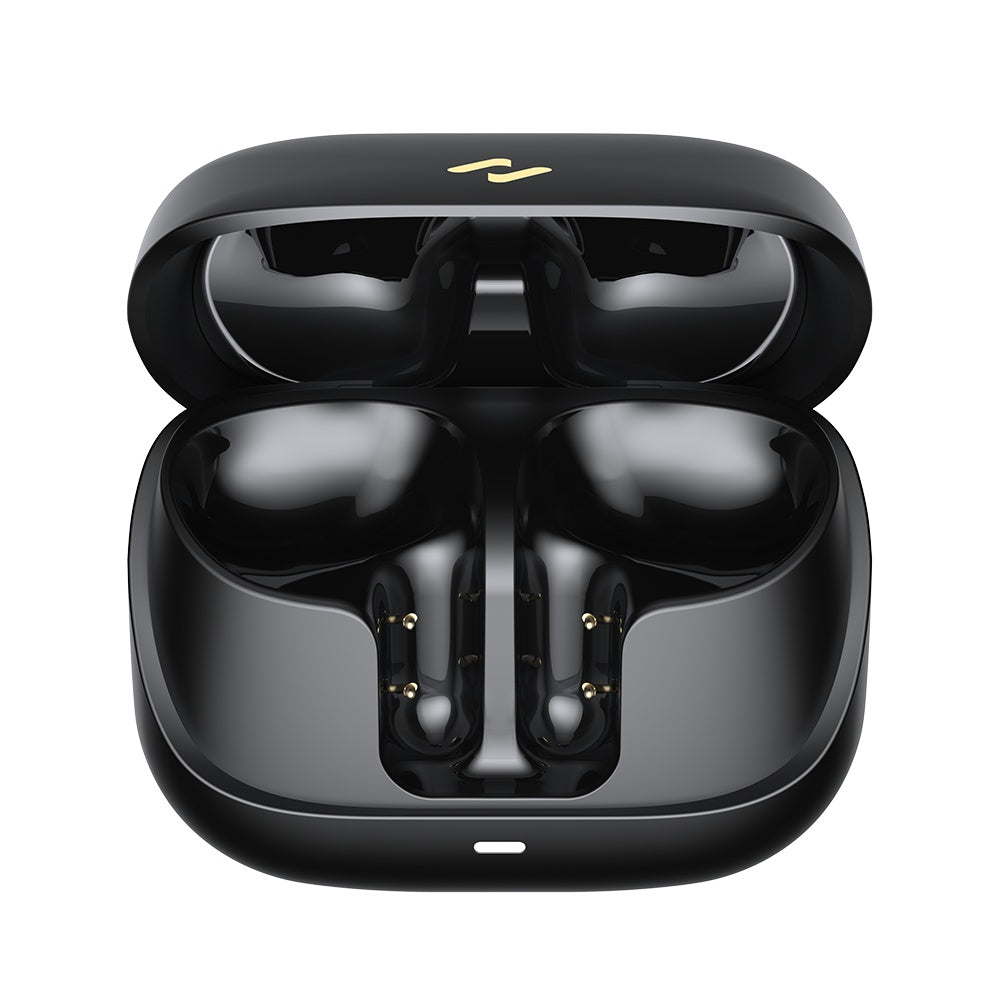 Handsfree Bluetooth HAVIT TW906 Pro, TWS, ANC, Schwarz