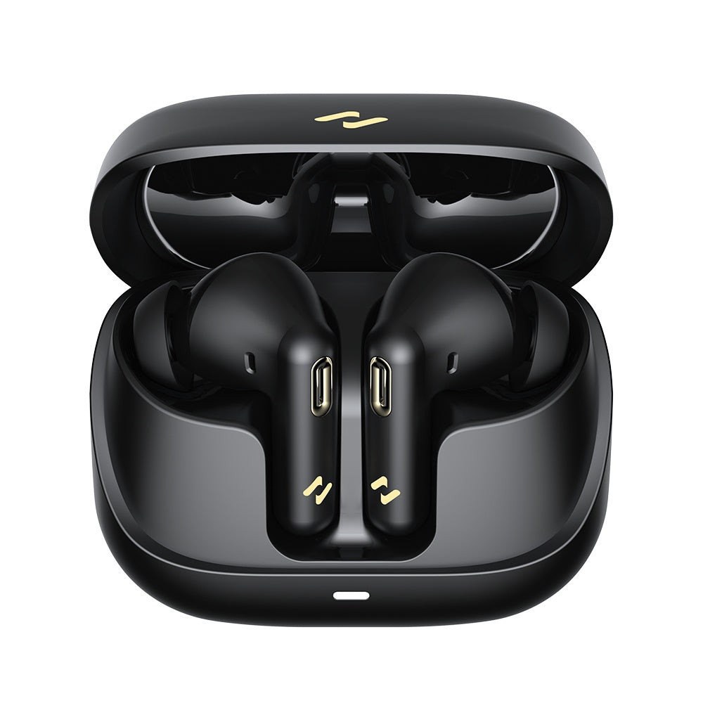 Handsfree Bluetooth HAVIT TW906 Pro, TWS, ANC, Schwarz