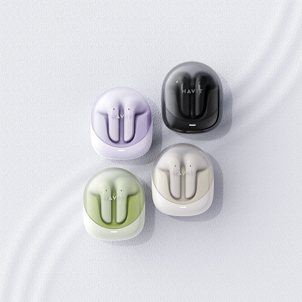 Écouteurs Bluetooth mains libres HAVIT Modern Buds TW974, TWS, Noir
