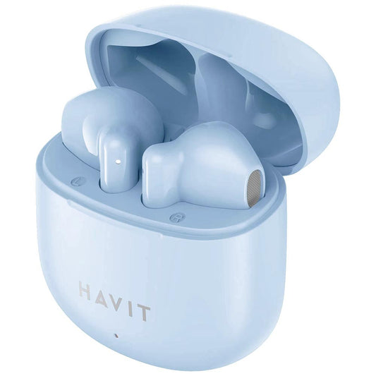 Handsfree Bluetooth HAVIT TW976, TWS, Blauw
