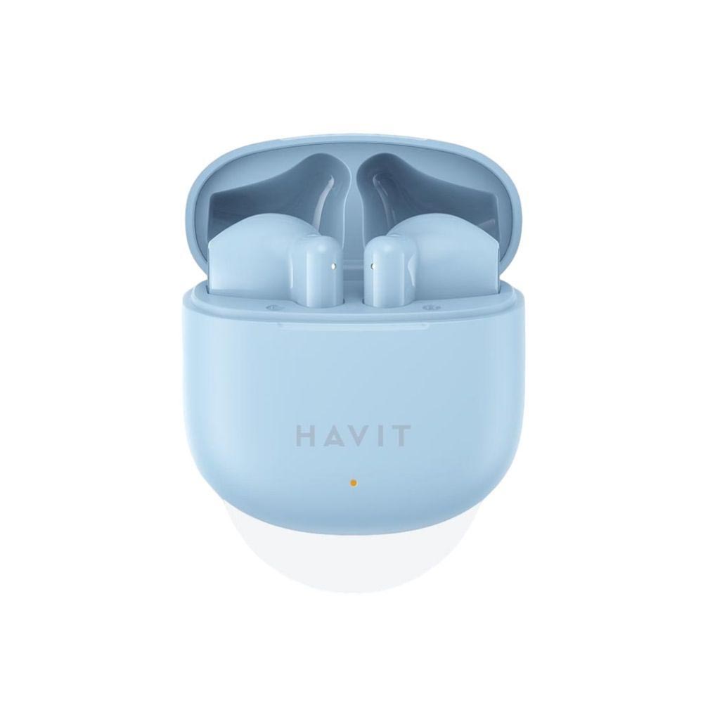 Handsfree Bluetooth HAVIT TW976, TWS, Blau