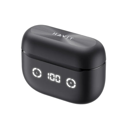 Handsfree Bluetooth HAVIT TW984, TWS, ANC, Zwart
