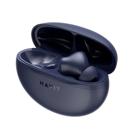 Handsfree Bluetooth HAVIT TW986, TWS, Blau