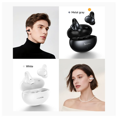 Handsfree Bluetooth HOCO EA8, TWS, Schwarz