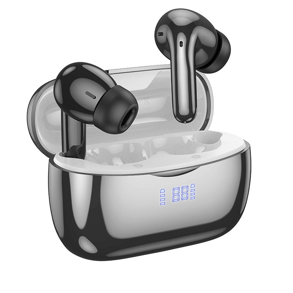 Handsfree Bluetooth HOCO EQ16, TWS, ANC, Zwart