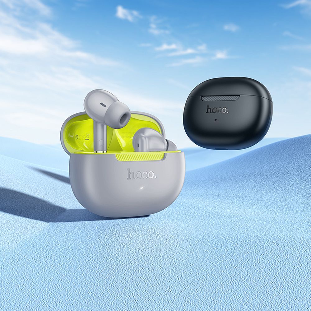 Handsfree Bluetooth HOCO EQ24, TWS, Gri