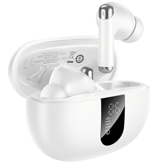 Handsfree Bluetooth HOCO EQ26, TWS, ANC, Wit