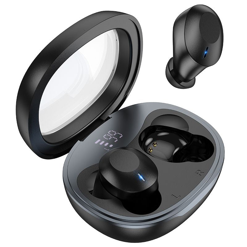 Handsfree Bluetooth HOCO EQ3, TWS, Zwart