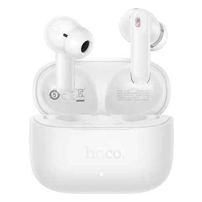 Kit mains libres Bluetooth HOCO EQ30, TWS, Blanc