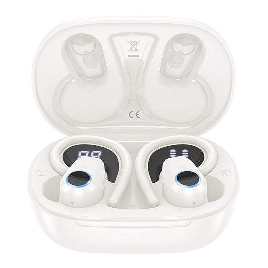 Handenvrije Bluetooth HOCO EQ8, TWS, Wit